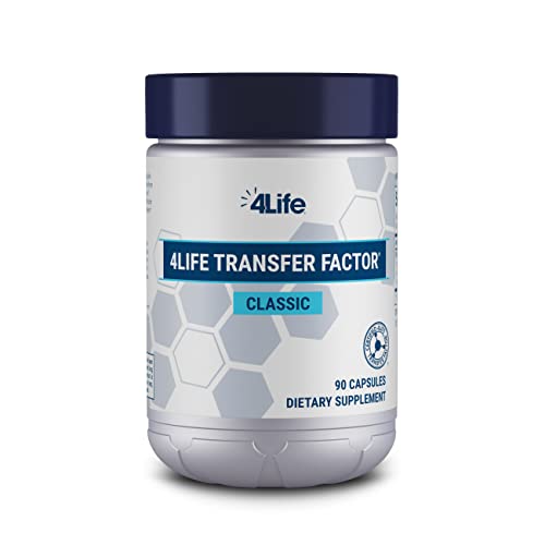 4Life Transfer Factor Classic - Immune System Support Featuring Transfer Factor from Cow Colostrum - 90 Capsules