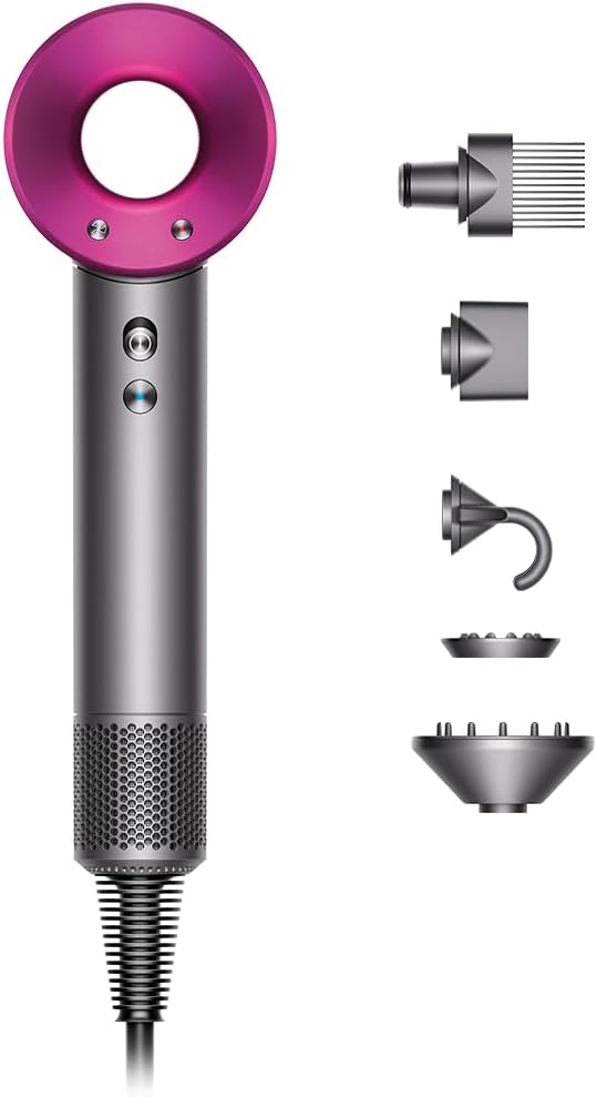 Dyson Supersonic™ Hair Dryer (Iron/Fuchsia)