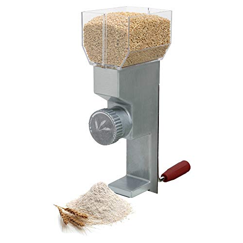 Deluxe Grain Mill, small, Silver, VKP1024