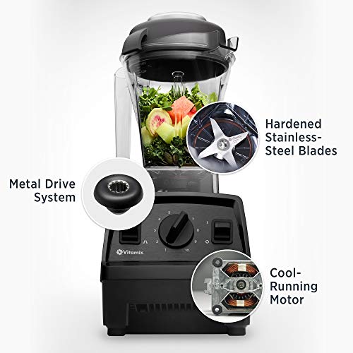 Vitamix E310 Explorian Blender, Professional-Grade, 48 oz. Container, Black