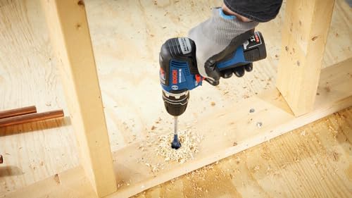 BOSCH GSR12V-300FCB22 12V Max EC Brushless Flexiclick 5-In-1 Drill/Driver System with (2) 2 Ah Batteries