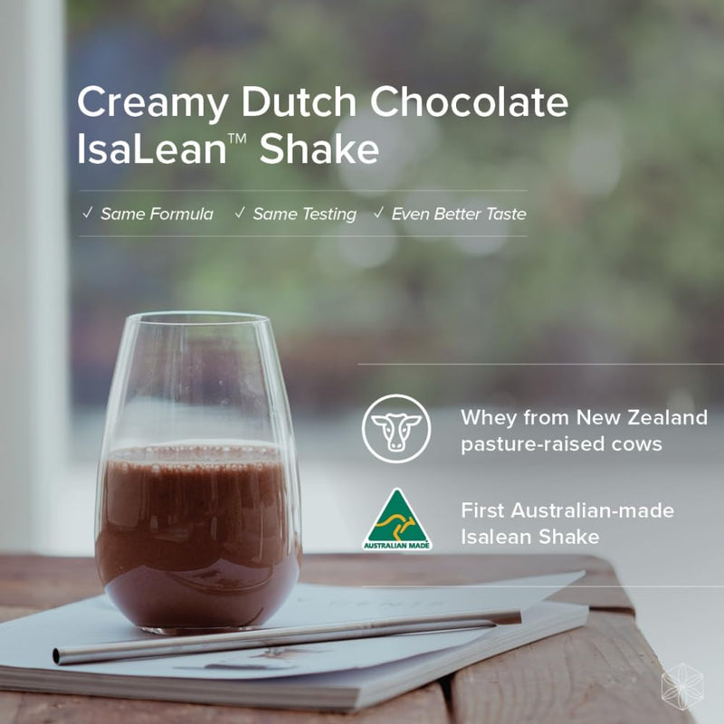 ISAGENIX IsaLean - Weight Management & Whey Protein Powder - 14 Servings - 1 X 854 grams - Dutch Chocolate