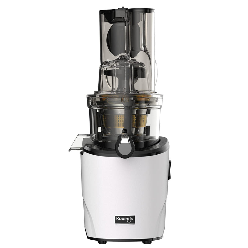 Kuvings Whole Slow Juicer Evo820Gm - Higher Nutrients and Vitamins, Bpa-Free Components, Easy to Clean, Ultra Efficient 240W, 50Rpms, Includes Smoothie and Blank Strainer-Gun Metal