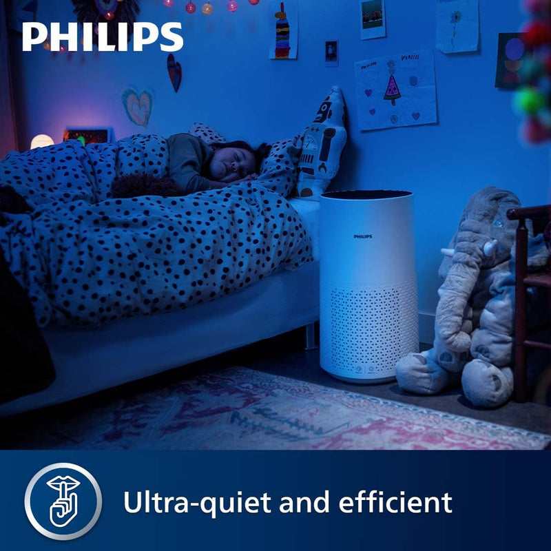 Philips Air Purifier Smart 1000i Series, Purifies rooms up to 78 m², Removes 99.97% of Pollen, Allergies, Dust and Smoke, Wi-Fi Connectivity, Ultra-quiet and Low energy consumption (AC1715/70)