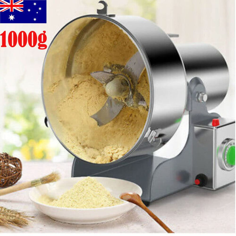 RUNAAJA 3200W 1000g Electric Coffee Mill Grain Grinder Beans Spices Cereal Herb Nuts Corn Soybean Wheat Grinding Machine