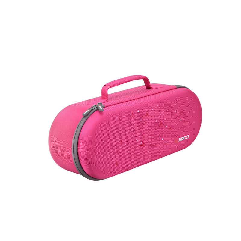 RLSOCO Hard Case for Dyson Supersonic Hair Dryer Iron/Fuchsia-Fits All Hair Dryer Accessories (Pink)