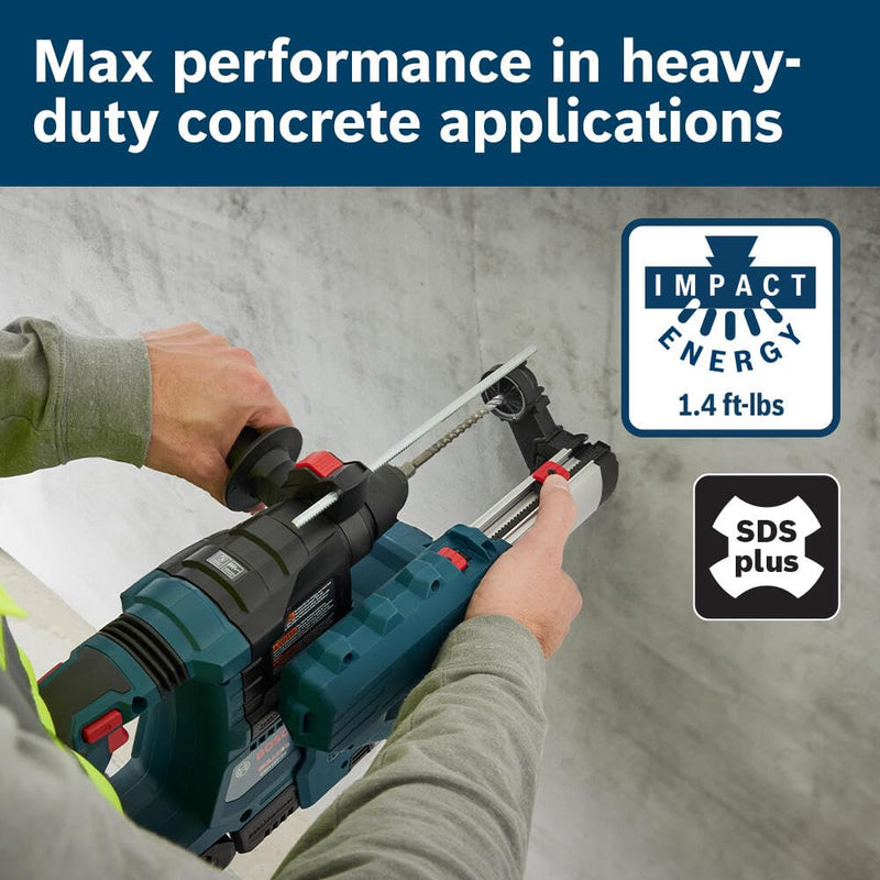 BOSCH GBH18V-22N 18V Brushless SDS-plus® Bulldog™ 3/4 In. Rotary Hammer (Bare Tool)