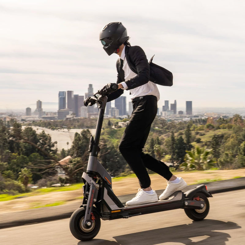 Segway Ninebot Electric KickScooter GT1, Powerful Performance, Max Speed 25km/h & 70km Range, 11-inch Tires, Suitable for Ages 14-60, Black