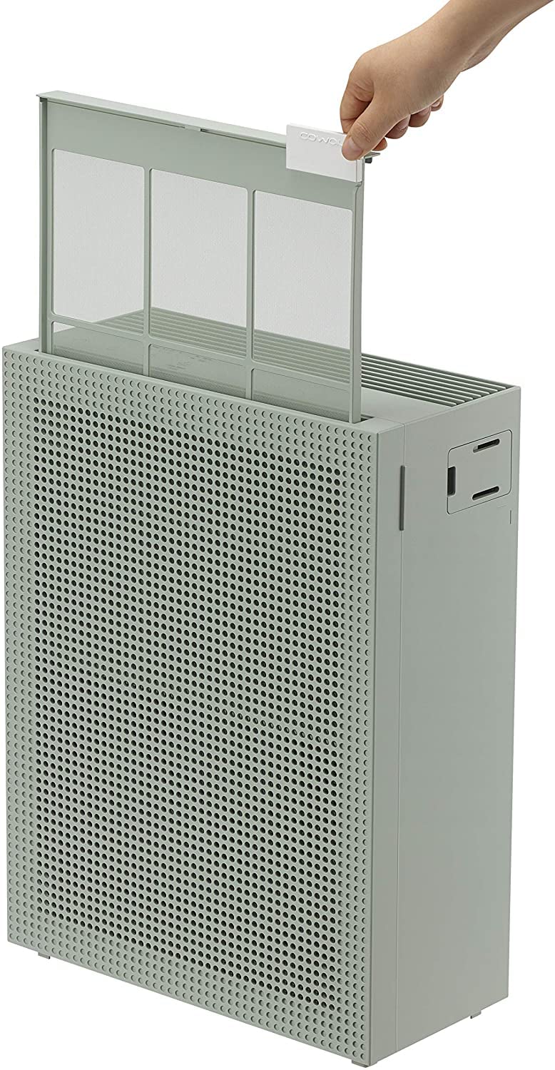 COWAY AIRMEGA 150 Air Purifier (Sage Green) - Removes up to 99.999 percent of fine dust and harmful particles, ECARF certified for allergy sufferers, for rooms up to 73 m²