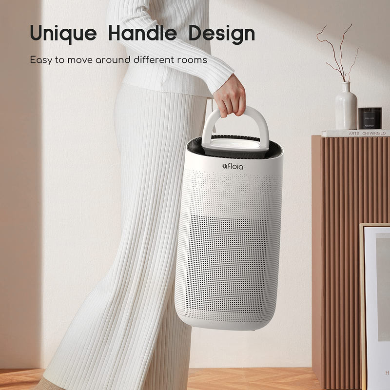 Purifier Afloia H13 True HEPA Air Purifiers for Home, Office, Large Room Card 400m³ /h, Covers 50㎡, Air Cleaner & Deodorizer for Allergies, Pets, Asthma, Smokers, Odors