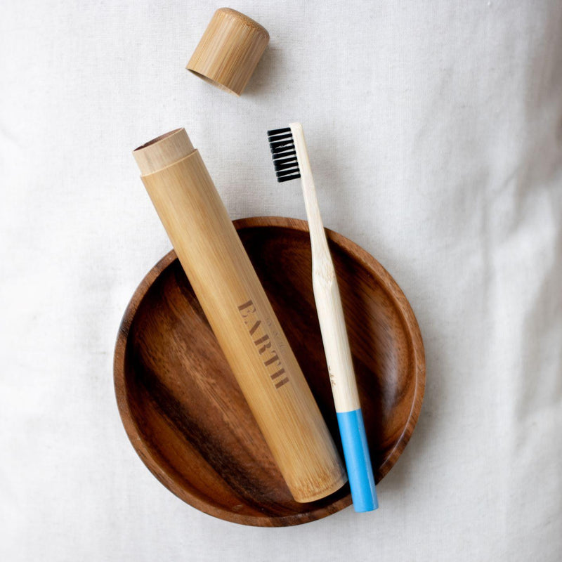 Eco-friendly Bamboo Toothbrush Travel Set