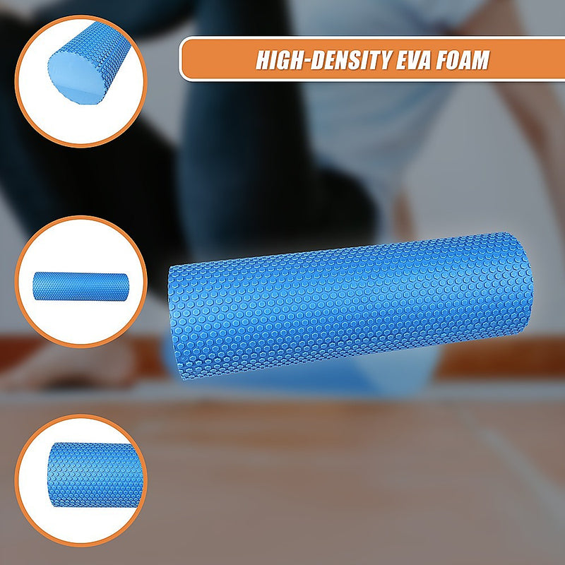 45 x 15cm Physio Yoga Pilates Foam Roller