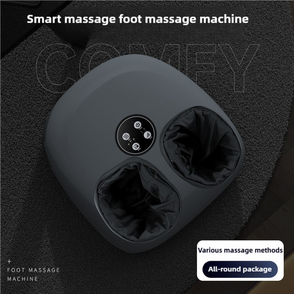 Compact Foot Massager with Heat and Timer - Deep Kneading Therapy