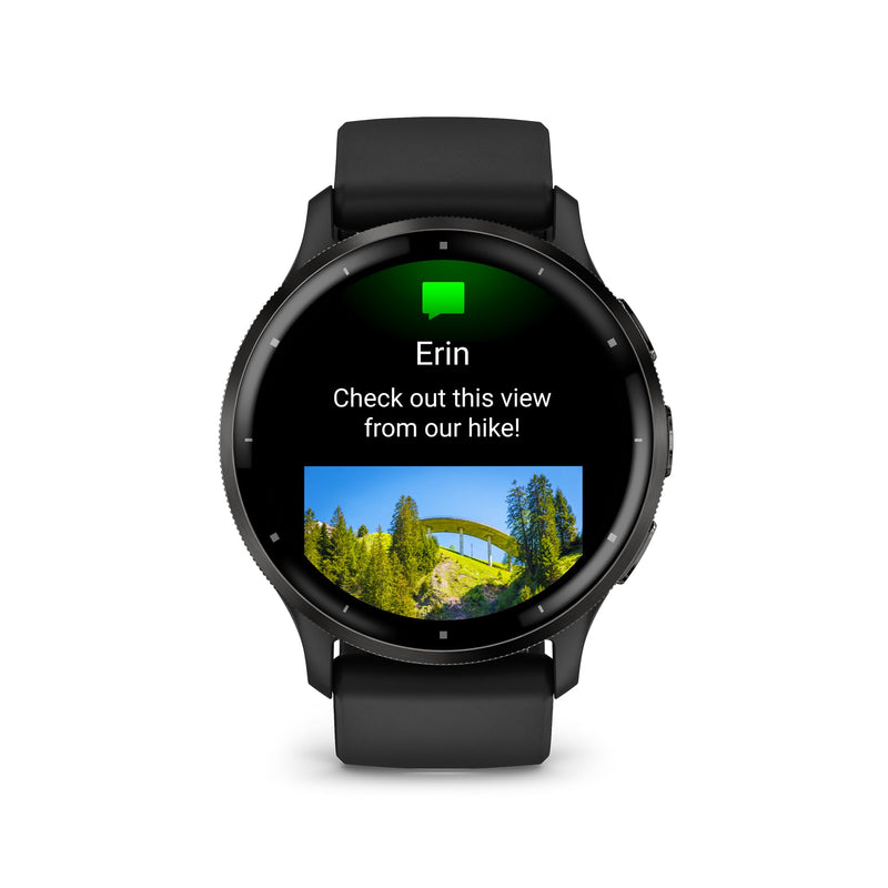 Garmin Venu 3, GPS Smartwatch, AMOLED Display, Advanced Health and Fitness Features, Up to 14 Days of Battery, Black