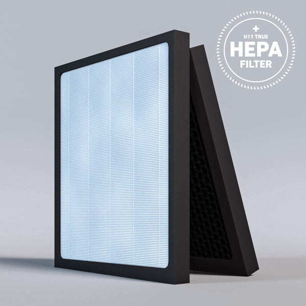 HATHASPACE Air Purifier Hepa Filter Replacement - Certified Filters for HSP001 Smart Purifiers - Easy to Install, Improved Air Quality - H11 True HEPA, 1 Set